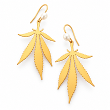 Load image into Gallery viewer, Reversible Leaf Earrings
