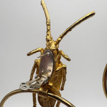 Load image into Gallery viewer, Roach Clip Earrings | Limited Edition Wearable Sculpture
