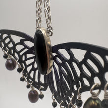 Load image into Gallery viewer, Winter Butterfly Earrings | One-of-a-Kind Wearable Art
