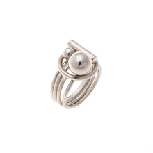 Load image into Gallery viewer, PUZZLE RING (silver)
