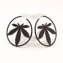 Load image into Gallery viewer, Fan Girl Hoop - Matte Black
