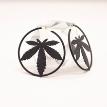 Load image into Gallery viewer, Fan Girl Hoop - Matte Black
